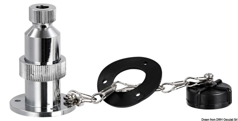 Ben costruite e di massimo affidamento, in ottone cromato.