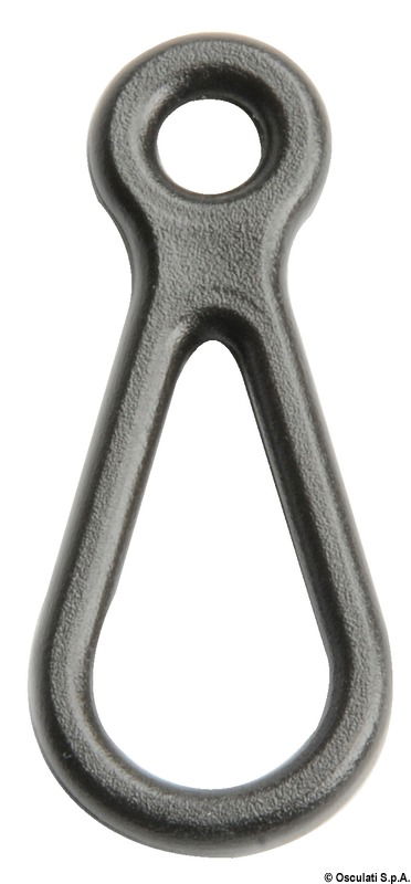 Con laccio estraibile e moschettone.