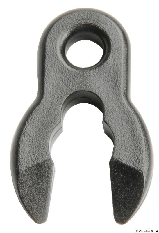 Con laccio estraibile e moschettone.