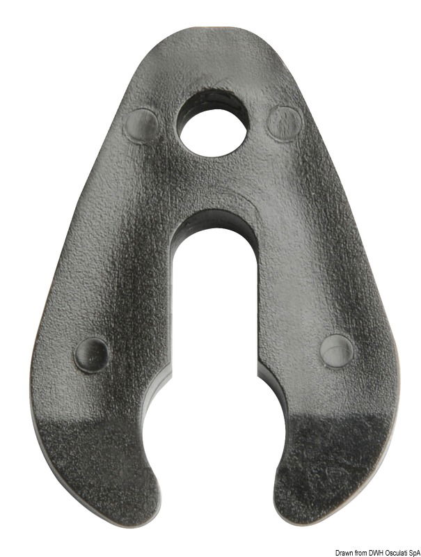 Con laccio estraibile e moschettone.