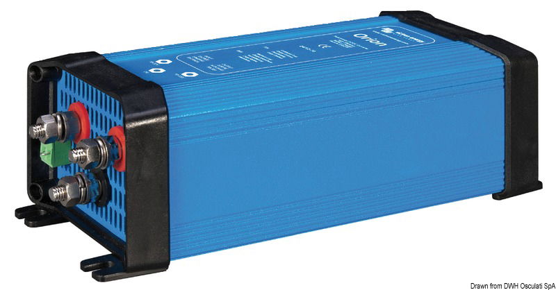 Connessione remota ON-OFF. Volt in uscita regolabili. Possibilità di installazione in parallelo per aumentare la potenza.