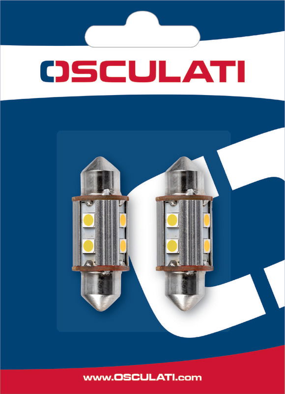 Provviste di LED con irraggiamento totale sui 360°.