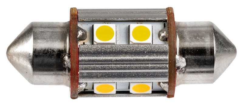 Provviste di LED con irraggiamento totale sui 360°.