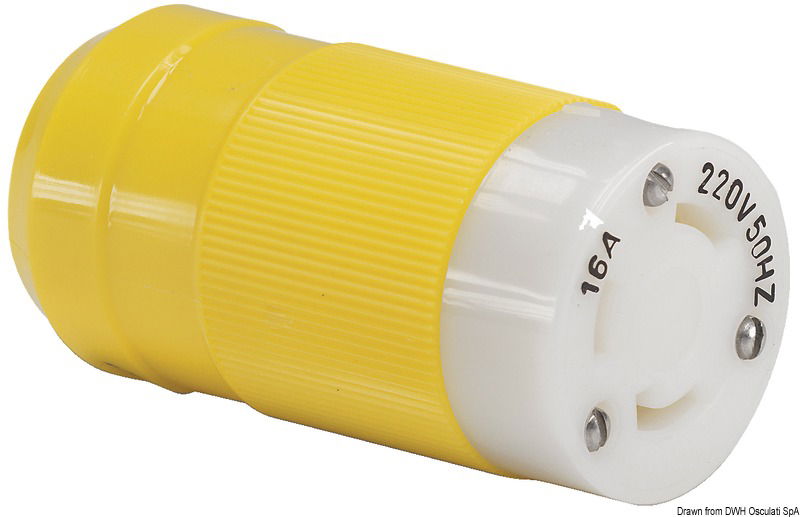 Completamente a tenuta stagna. Fabbricate in termopolimero caricato vetro ad alta resistenza, contatti in ottone nichelato.