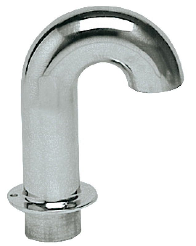 In acciaio inox AISI 316 lucidato, per cavi elettrici, da piede albero a interno cabina.