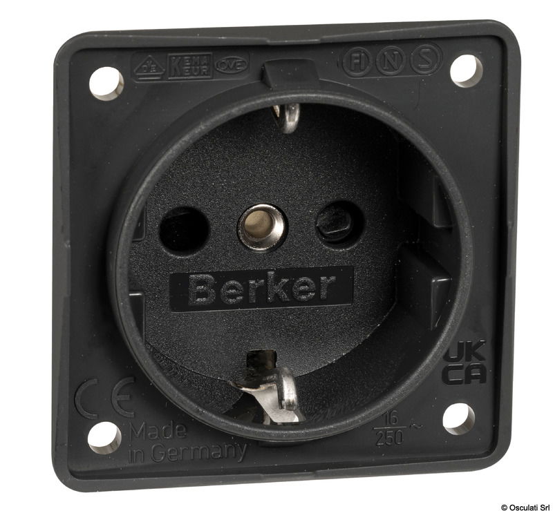 Vengono completati con le cornici di design modello "FLOW" singole o doppie.Cornice singola: 59,5x59,5 mm. Cornice doppia: 59,5x178,5 mm.