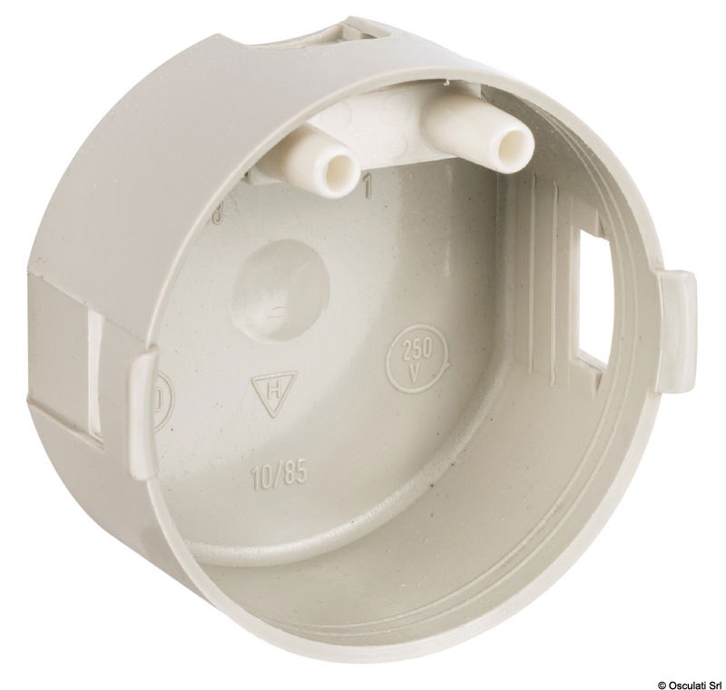 Vengono completati con le cornici di design modello "FLOW" singole o doppie.Cornice singola: 59,5x59,5 mm. Cornice doppia: 59,5x178,5 mm.