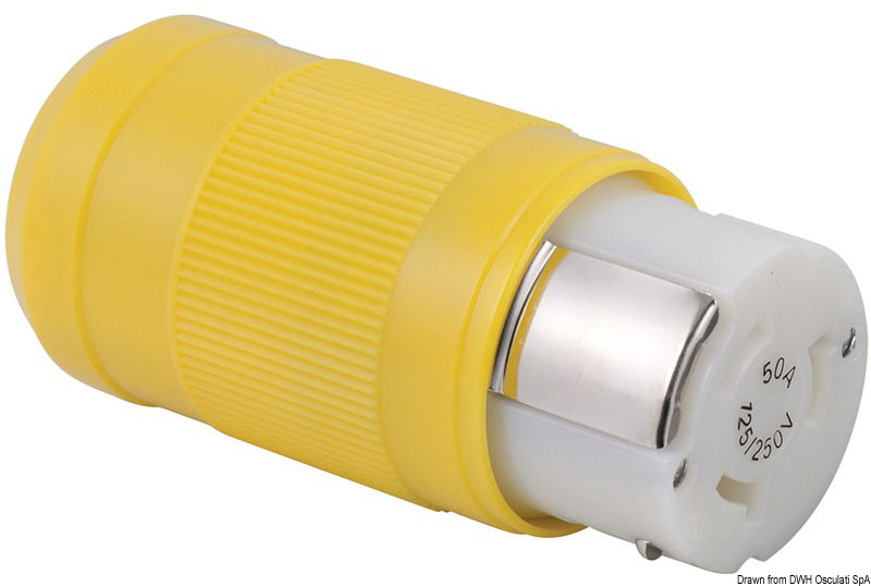 Completamente a tenuta stagna. Fabbricate in termopolimero caricato vetro ad alta resistenza, contatti in ottone nichelato.