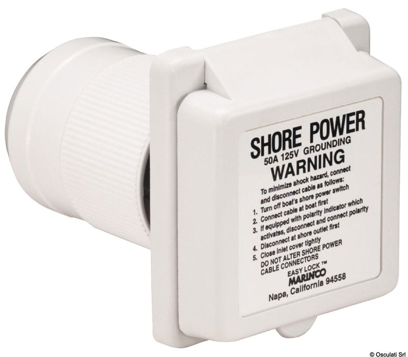 Completamente a tenuta stagna. Fabbricate in termopolimero caricato vetro ad alta resistenza, contatti in ottone nichelato.