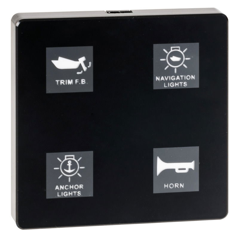 Electric touch panel 4 switches