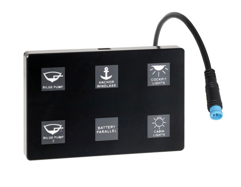 Electric touch panel 6 switches