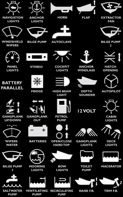Electric touch panel 4 switches High power