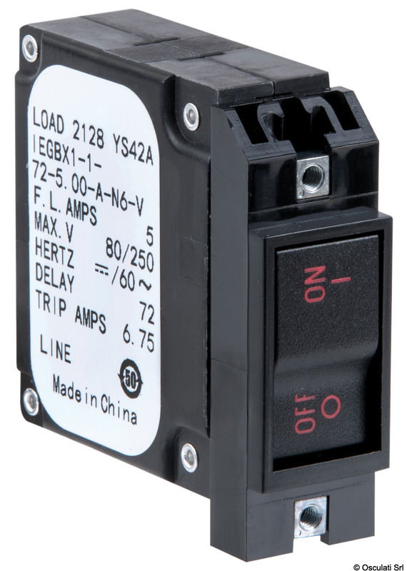 Flush mount lever switch horizontal mounting 15 A