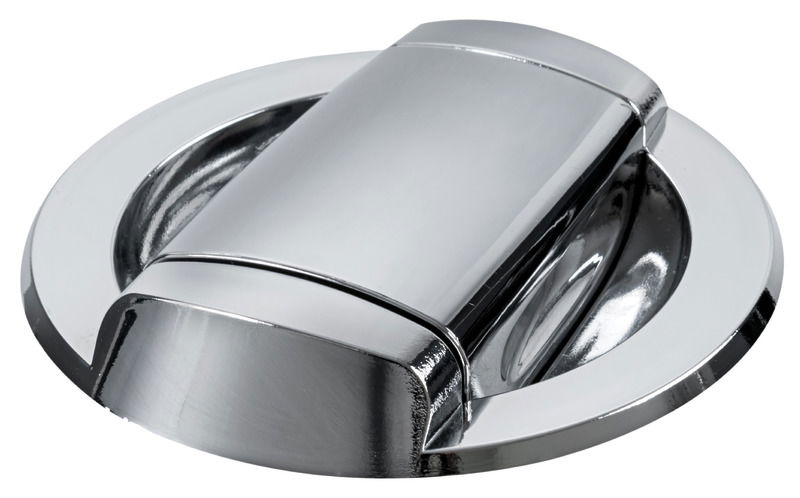 Doccia Saturn solo fredda, estetica flat , a scomparsa, installazione orizzontale o verticale.Vano doccia provvisto di una guarnizione antivibrante.Regolazione del flusso d’acqua tramite bottone push lock che consente di bloccare il getto d’acqua.