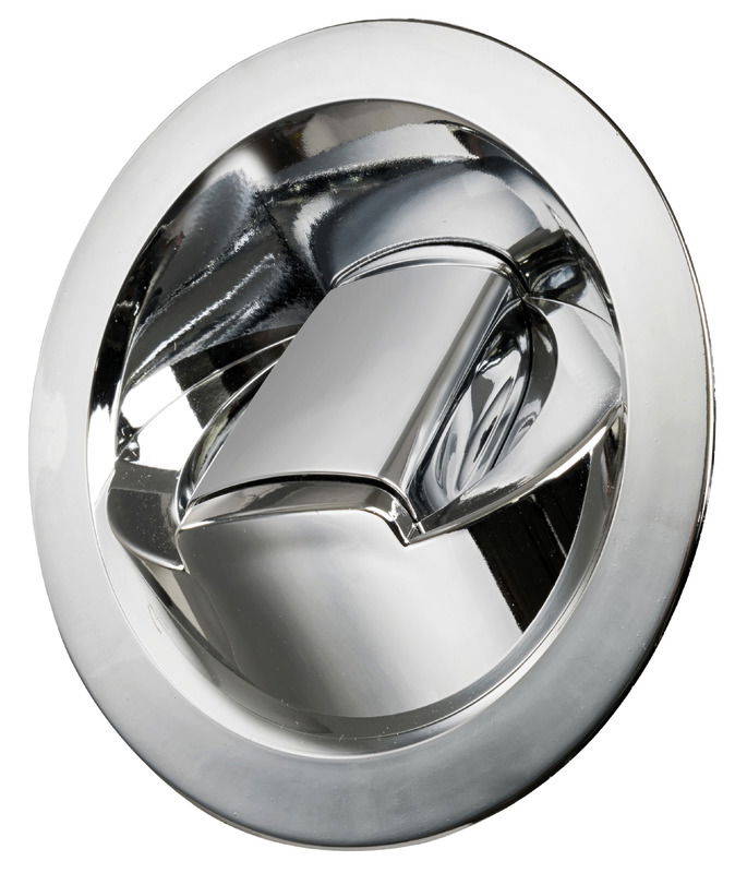 Doccia Saturn solo fredda, estetica flat , a scomparsa, installazione orizzontale o verticale.Vano doccia provvisto di una guarnizione antivibrante.Regolazione del flusso d’acqua tramite bottone push lock che consente di bloccare il getto d’acqua.