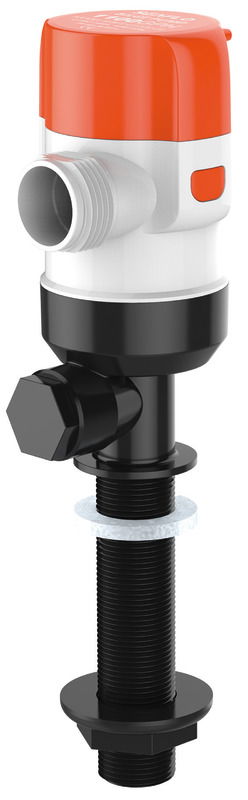 Certificate CE in ottemperanza alla direttiva ISO 8846/8849. Basso consumo. Rotazione a 360° del corpo pompa + portagomma. Motore sfilabile a scatto per la pulizia. Valvola di non ritorno Back low per evitare il ritorno dell'acqua.