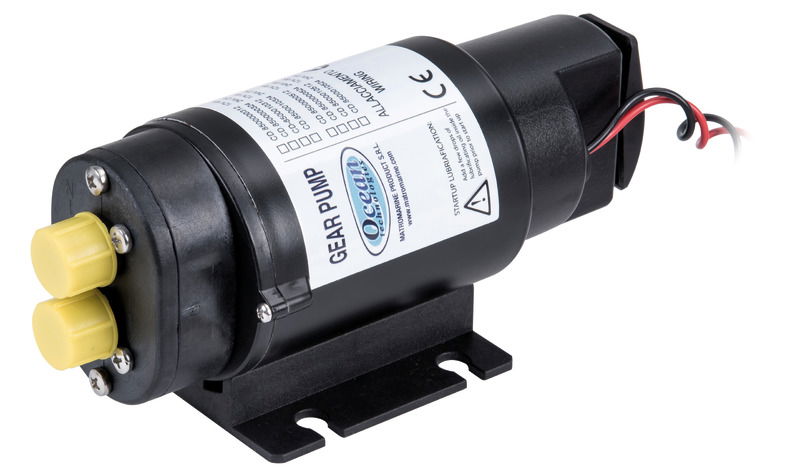 Con motore stagno a uso continuo per il trasferimento e il rifornimento di gasolio, olio e acqua. E’ dotata di interruttore stagno Carling ON/OFF/ON integrato al motore.In dotazione tubo di scarico da 13 mm, due tubi rilsan per il carter motore da 6 e 8 mm e un cavo da 1.5 m con pinze per la batteria.