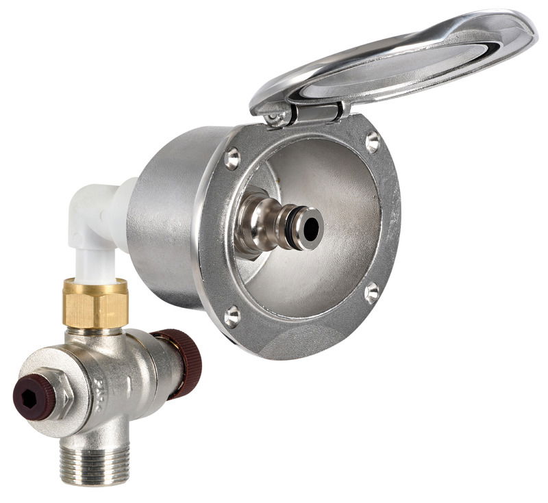 Elissa hose connector for fresh water