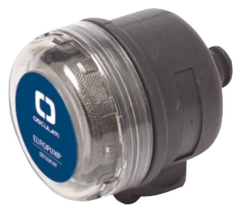 Filtro ricambio con reticella inox. Si inserisce a scatto nella pompa e si completa con i raccordi rapidi serie 16.532.xx.