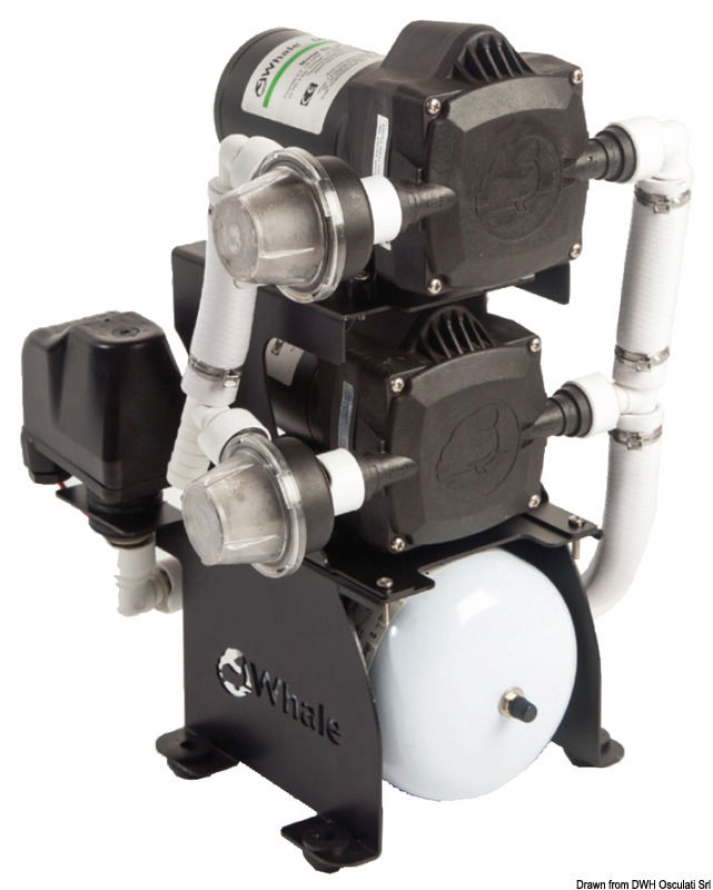 WHALE high-flow rate fresh water pump 12 V