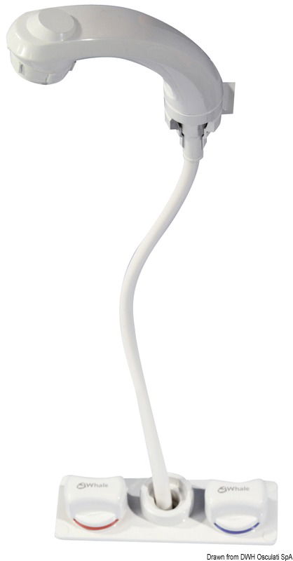 Ideali per essere installati in spazi ristretti. Entrata da 1/2". La versione estraibile, con tubo da 1,7 m, permettono di avere una doccia funzionale e dalla linea piacevole. Facile installazione. Connessioni da 1/2".