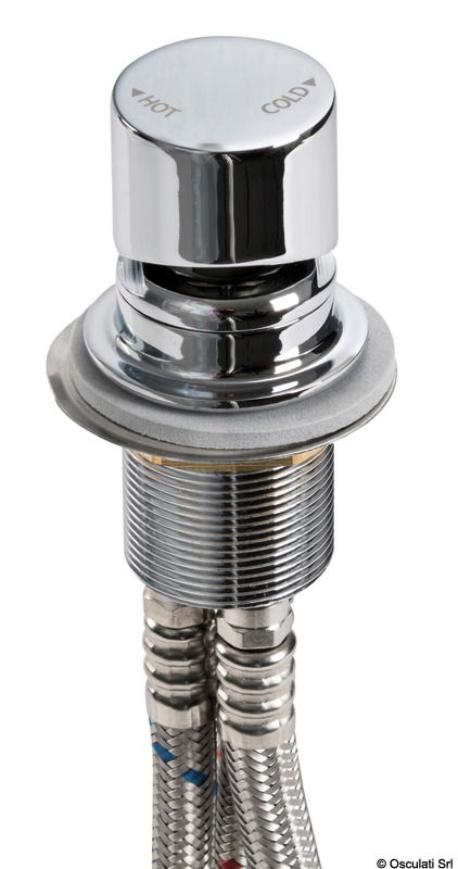 Ideale per docce interno/esterno, completi di 3 tubi inferiori di collegamento in calza acciaio inox.