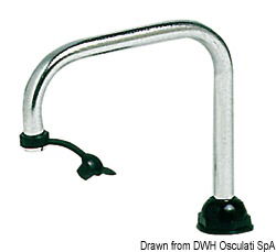 Telescopic spout aluminum and nylon