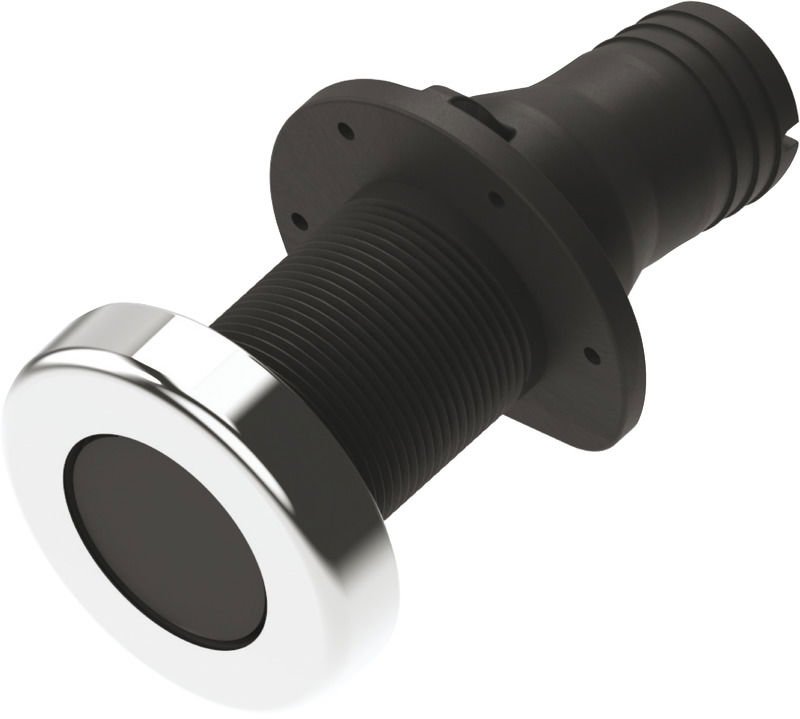 Skin fitting w/hose holder 1"1/2