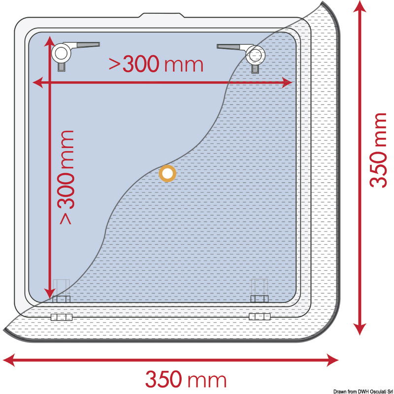 In poliestere nero. Si installano in pochi secondi tramite fissaggio a ventosa o magnetico.Completi di tasca per riporli quando non utilizzati.