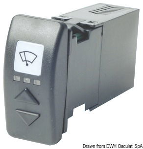 Switch for 1 windshield wiper 15 A