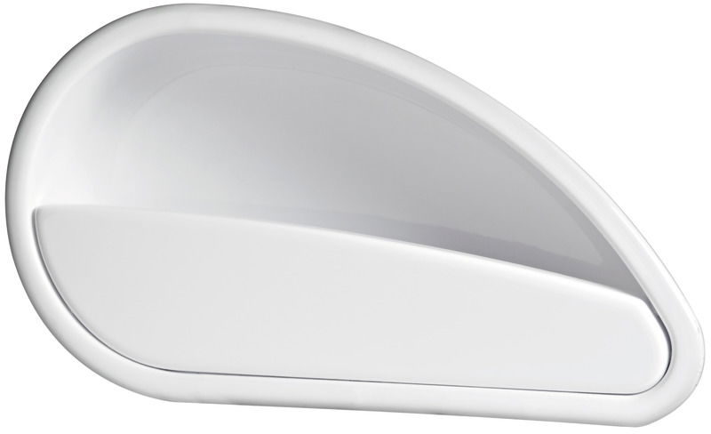 Predisposto per montaggio casse stereo, in ABS bianco lucido.