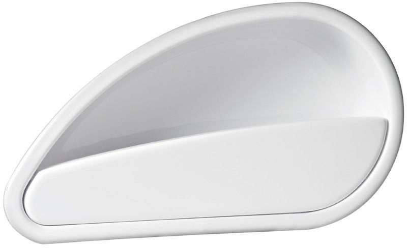 Predisposto per montaggio casse stereo, in ABS bianco lucido.