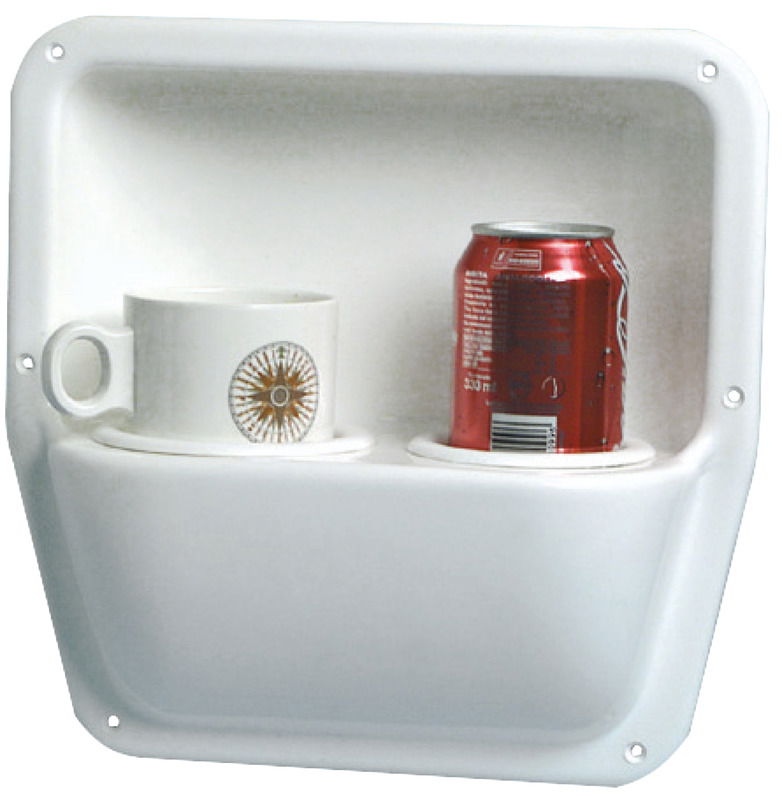 In ABS bianco lucido.