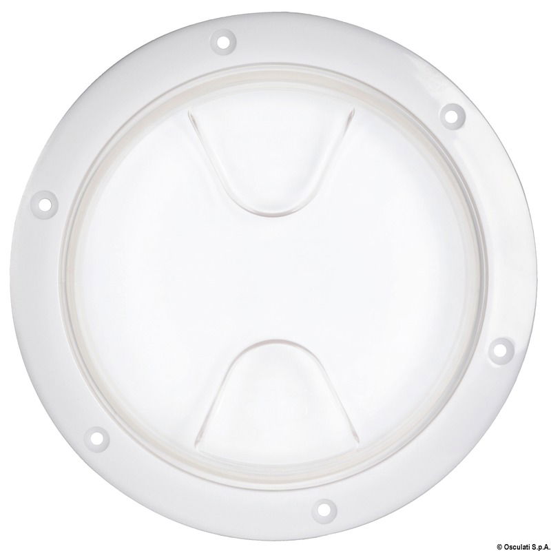 Chiusura a vite con tenuta perfetta garantita da O-RING in gomma.