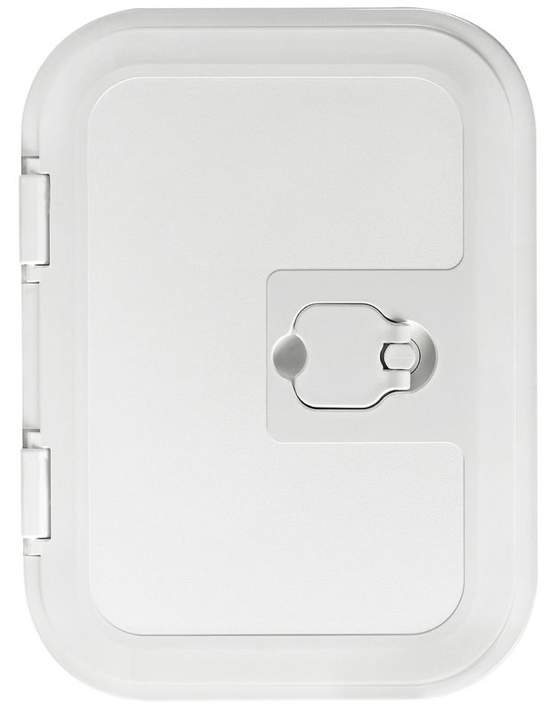 Apertura a 180°, molto robusti, con finiture antisdrucciolo, dimensioni intercambiabili con 20.301.00 - 20.302.00.