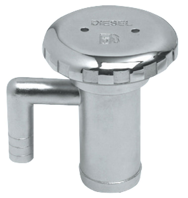 Tramite un ingegnoso sistema, il collo del tappo si monta in coperta con un unico foro.