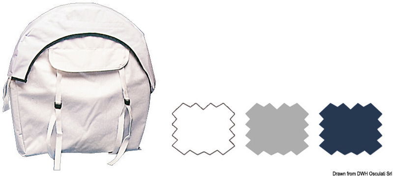 Solo involucro in tessuto PVC/poliestere. Questo involucro, molto elegante, preserva galleggiante e boetta dagli agenti atmosferici e rappresenta una soluzione ordinata per l’attrezzatura.