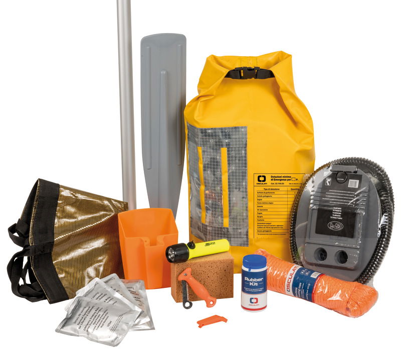 Kit sopravvivenza in accordo con D.M. 17/09/2024