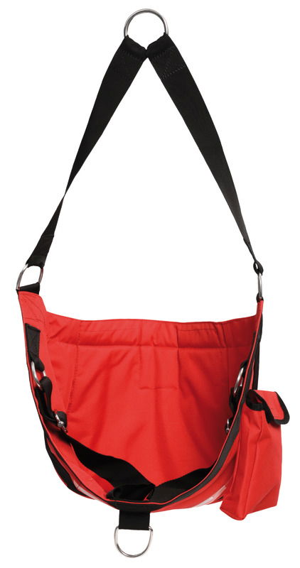 Utile per lavorare in testa d’albero. Realizzato in tessuto di nylon cordura, pesantissimo, tutto imbottito con espanso, dà un senso di sicurezza, e nello stesso tempo lascia liberi i movimenti. Provvisto di tasca laterale portaoggetti e di rastrelliera porta ferri.