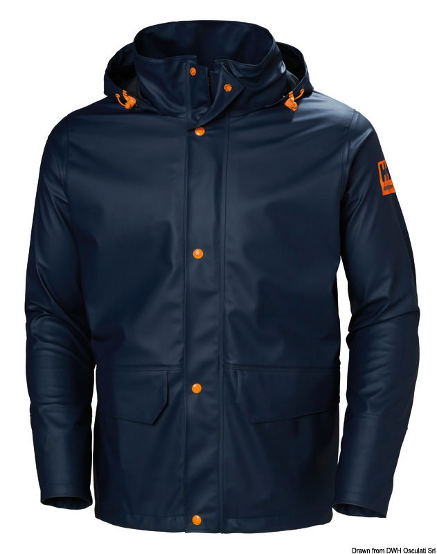 HH Gale Rain jacket navy blue M