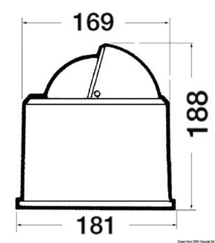RIVIERA BW2 compass 5"