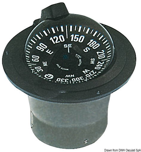 RIVIERA BW1 compass 5" recess-fit model