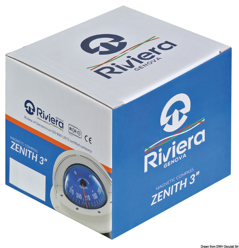 Le bussole Zenith SLIM si caratterizzano per misure della carcassa più compatte rispetto alle “sorelle”.