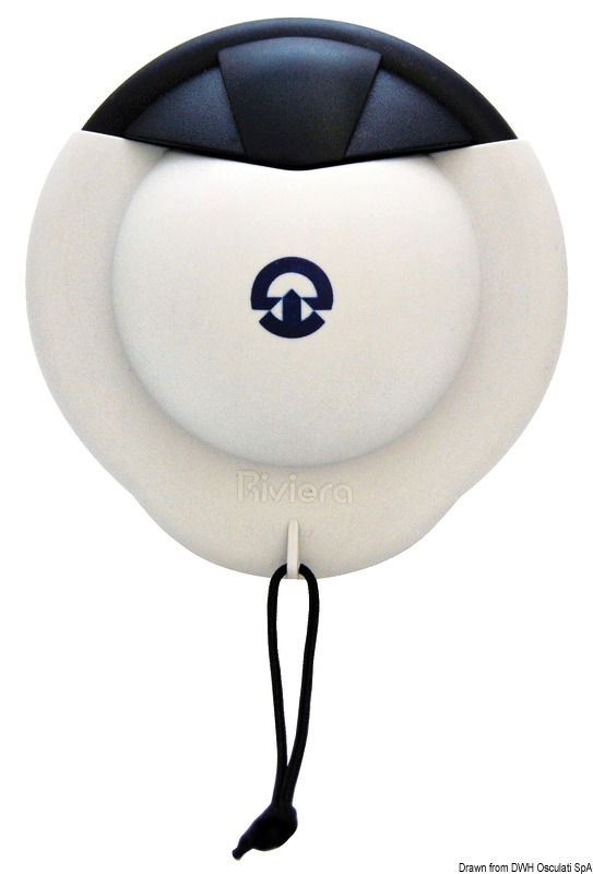 Con cardano interno, inclinometro, illuminazione 12/24 V, divisione rosa 5°. Calotta posteriore e cover incluse.