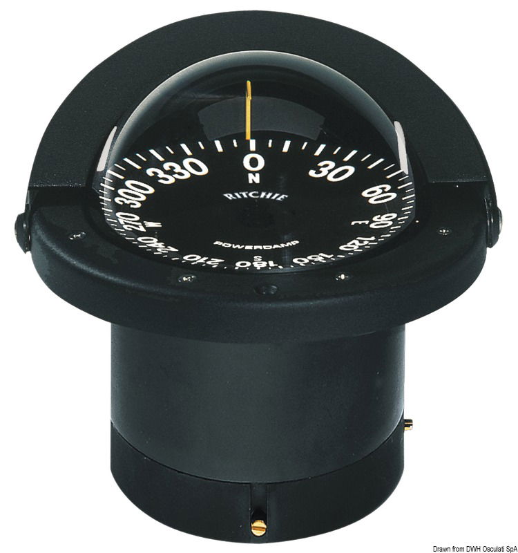 RITCHIE Navigator built-in compass 4"1/2 bla/black