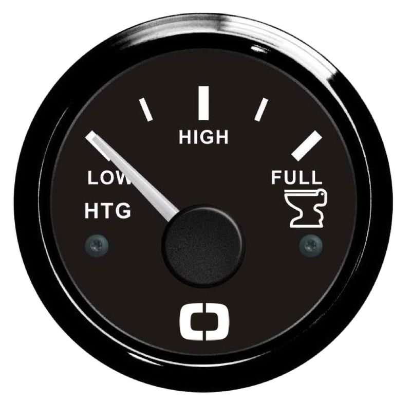 Blackwater gauge 10/180 ohm black/black