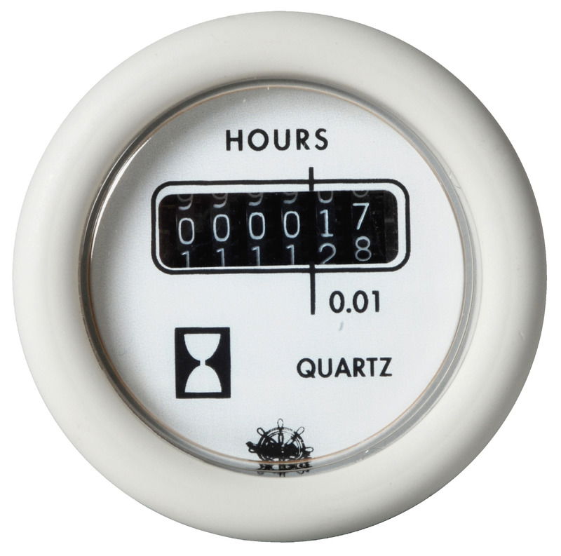 Guardian hour meter white 12 V