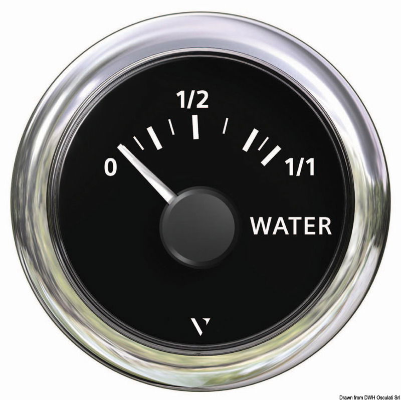 Water level indicator 10/180 ohm black