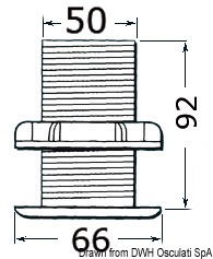 Raymarine M78713-PZ thruhull depth