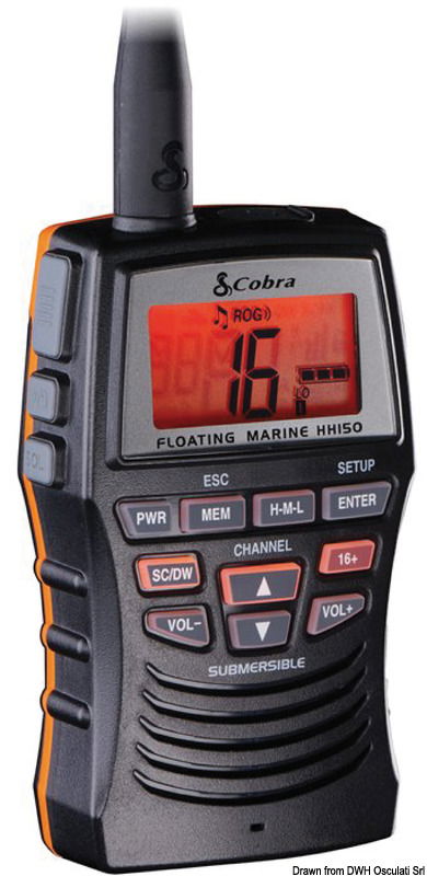 Cobra MR HH150 FLTE VHF